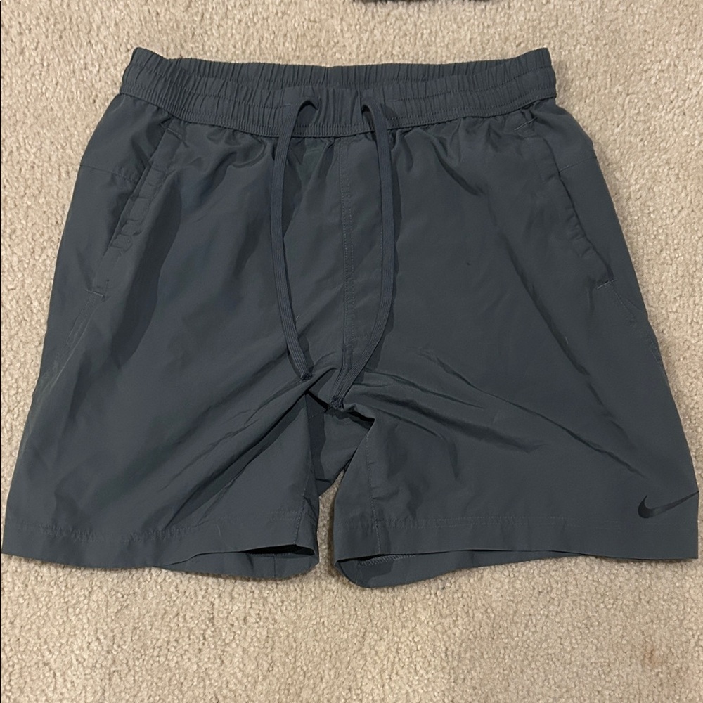 Nike Charcoal Gray Sports Shorts